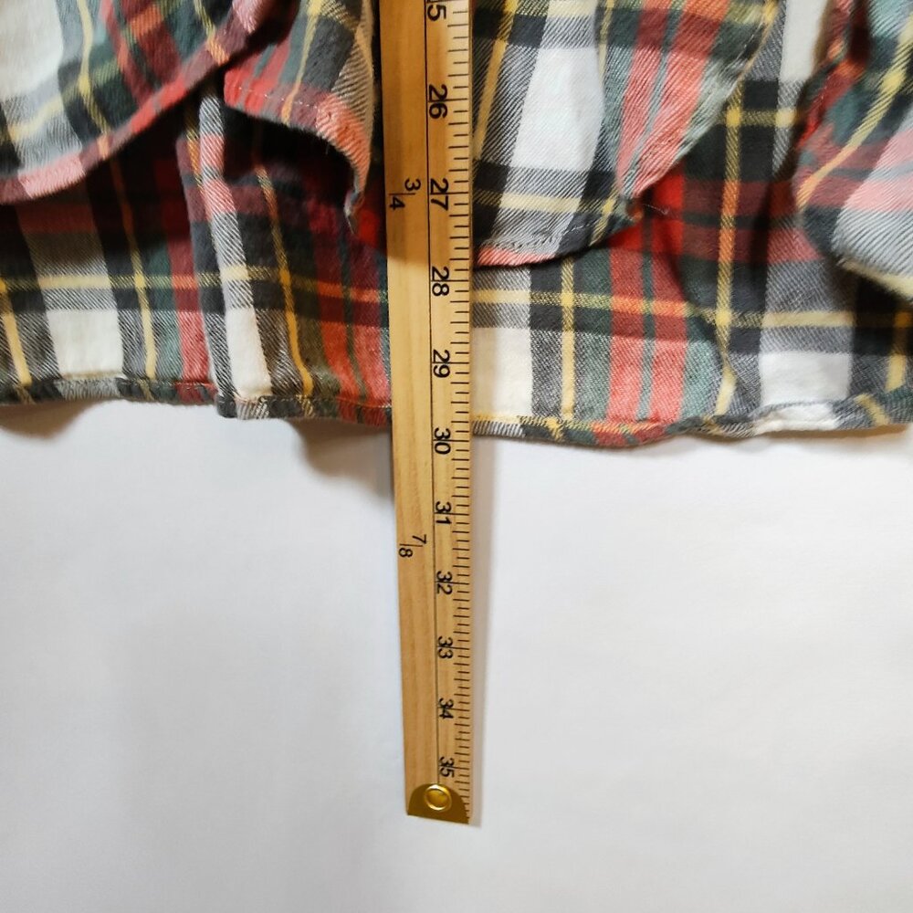 Denim & Supply Ralph Lauren‎ Women's XL Utility Plaid Long Sleeve Shirt - Picture 4 of 13